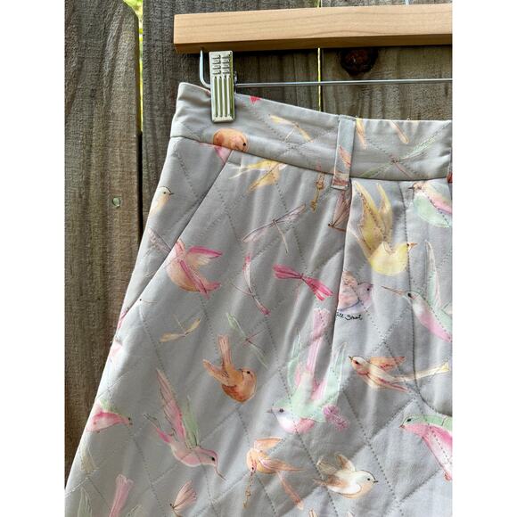 Jill Stuart Collection Quilted Bird Shorts - Picture 2 of 7